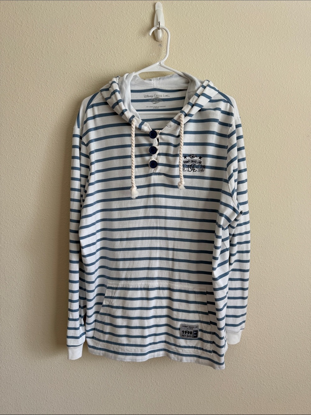 DCL Striped Pullover Hoodie